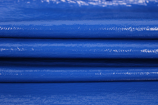 Tissu vinyle - bleu électrique - photo 2/4 | So Tissus