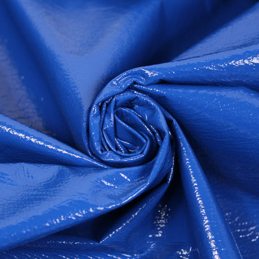 Tissu vinyle - bleu électrique - photo 1/4 | So Tissus