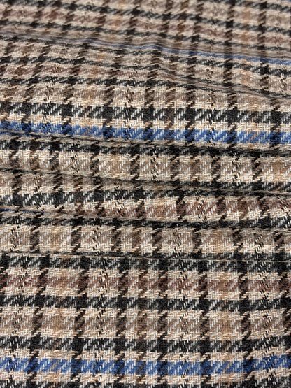 Tissu flanelle de laine - à carreaux - ton beige - photo 2/5 | So Tissus