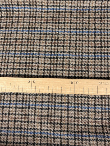 Tissu flanelle de laine - à carreaux - ton beige - photo 5/5 | So Tissus