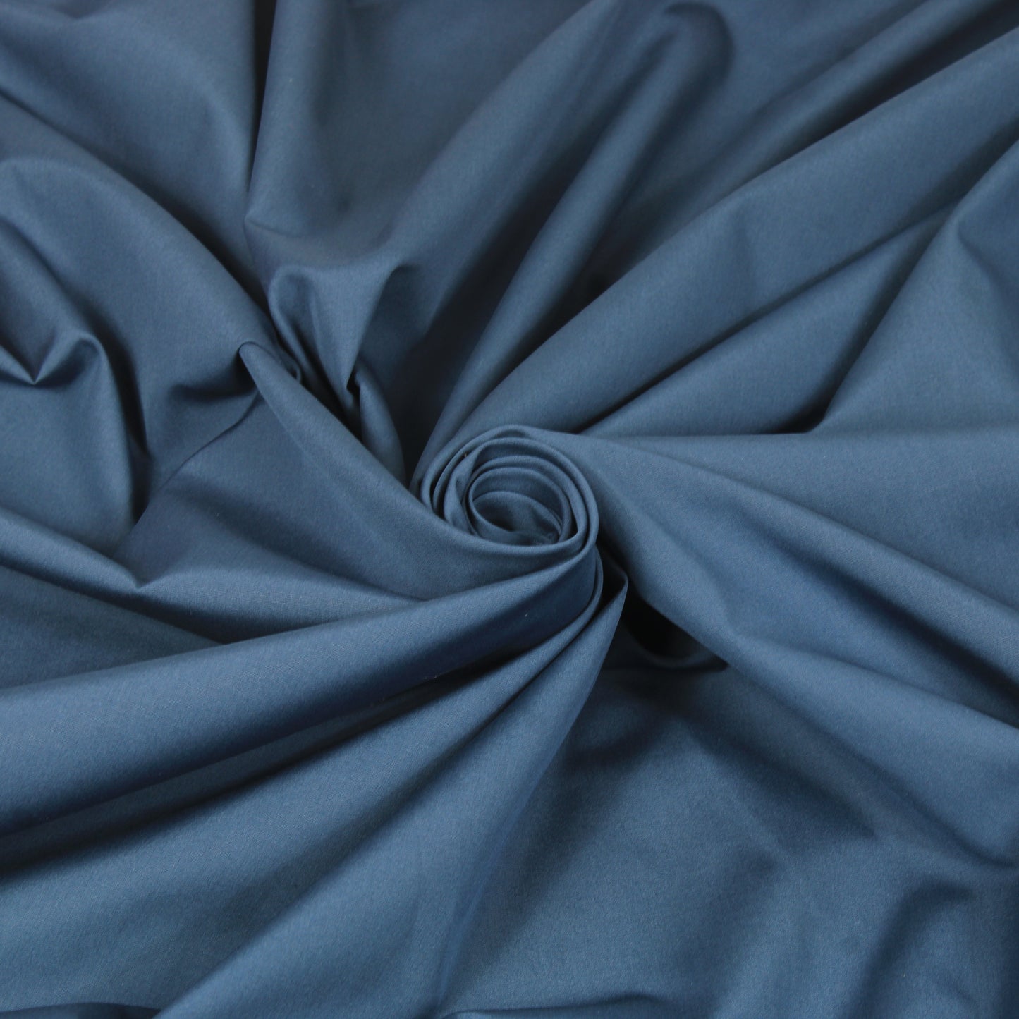 Tissu popeline de coton prestige - bleu pétrole - photo 1/4 | So Tissus