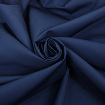 Tissu taffeta de coton - bleu marine