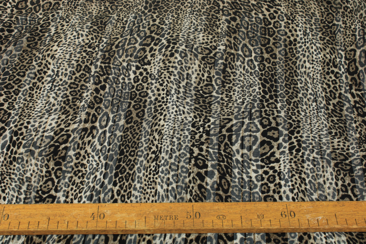 Tissu mousseline - imprimé leopard - petite taches - photo 5/5 | So Tissus