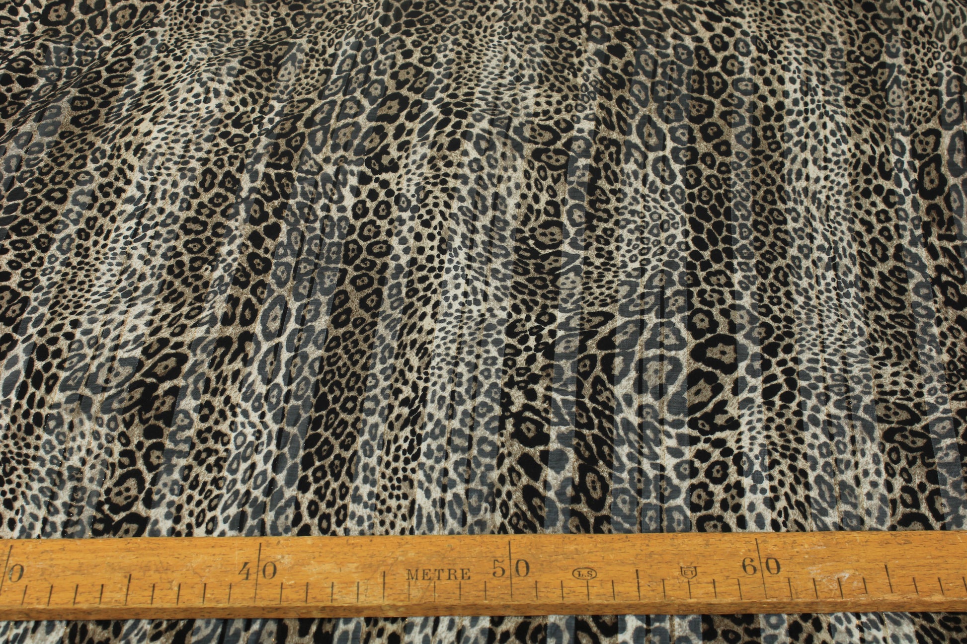 Tissu mousseline - imprimé leopard - petite taches - photo 5/5 | So Tissus