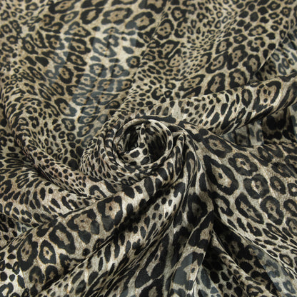 Tissu mousseline - imprimé leopard - petite taches - photo 1/5 | So Tissus