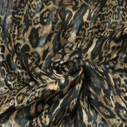Tissu mousseline - imprimé leopard - grande tache - photo 1/5 | So Tissus