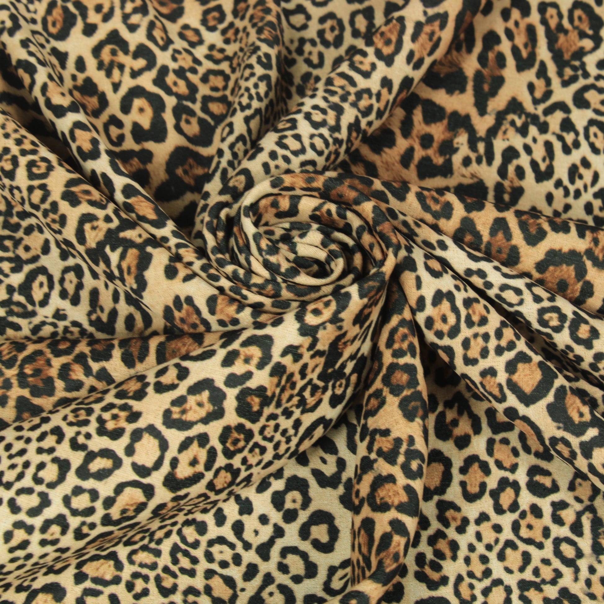 Tissu crêpe - imprimé leopard - photo 1/5 | So Tissus