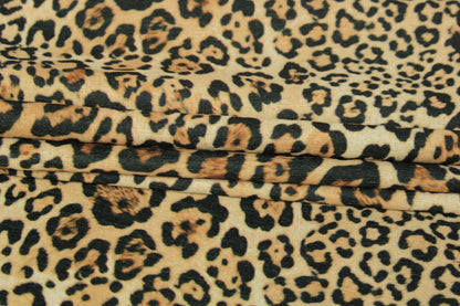 Tissu crêpe - imprimé leopard - photo 2/5 | So Tissus