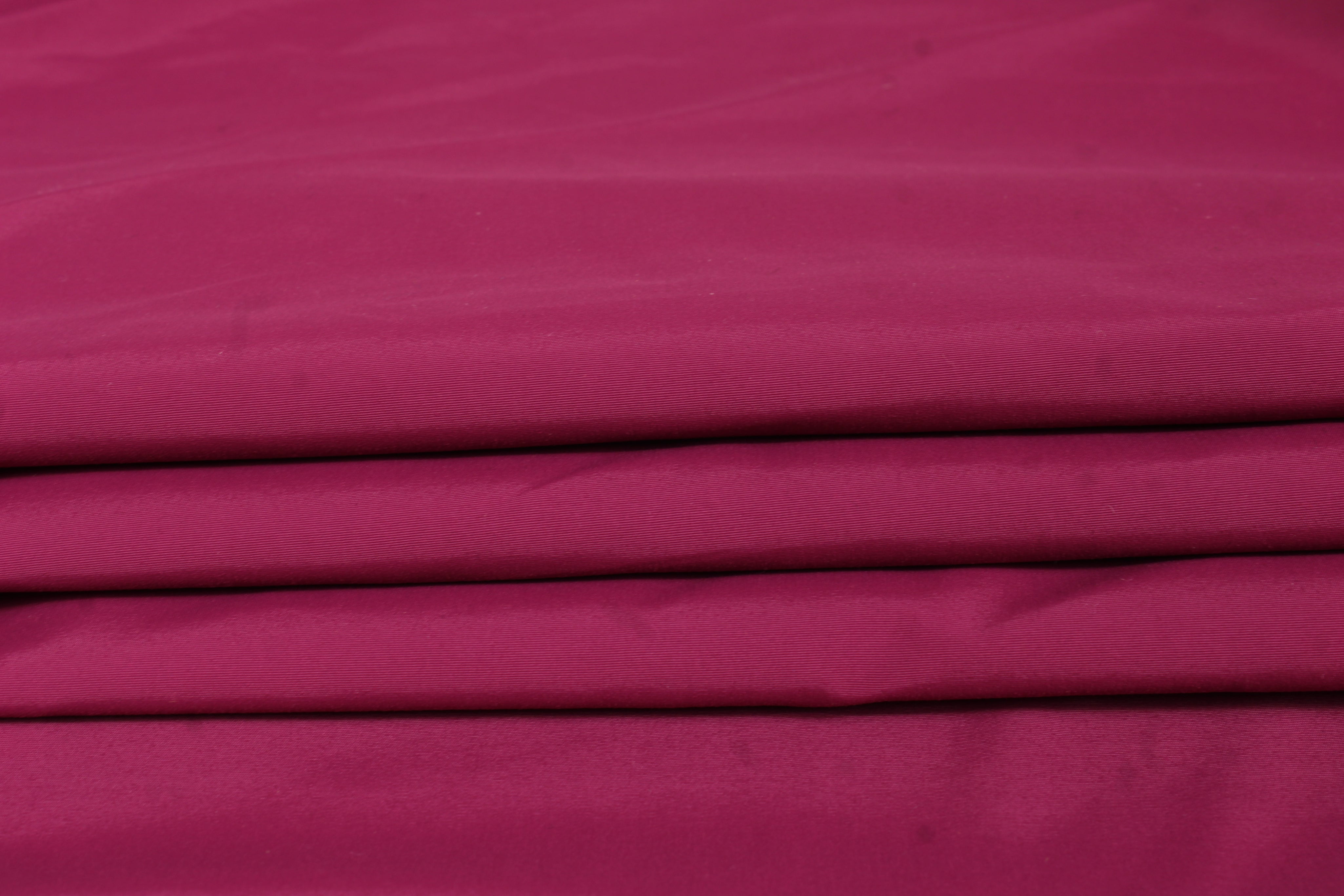 Tissu Taffetas Bandes Dégradé Bordeaux Fuchsia - Largeur 1.45m, 40m Rouleau - Pour Couture Et Décoration