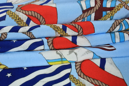Tissu viscose - imprimé drapeau - multicolore - photo 2/5 | So Tissus
