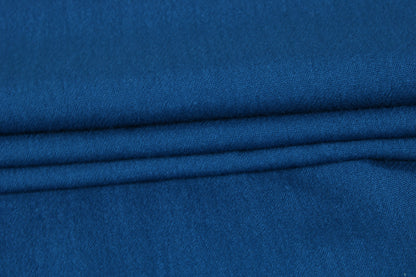Tissu crêpon viscose - bleu canard - photo 2/4 | So Tissus