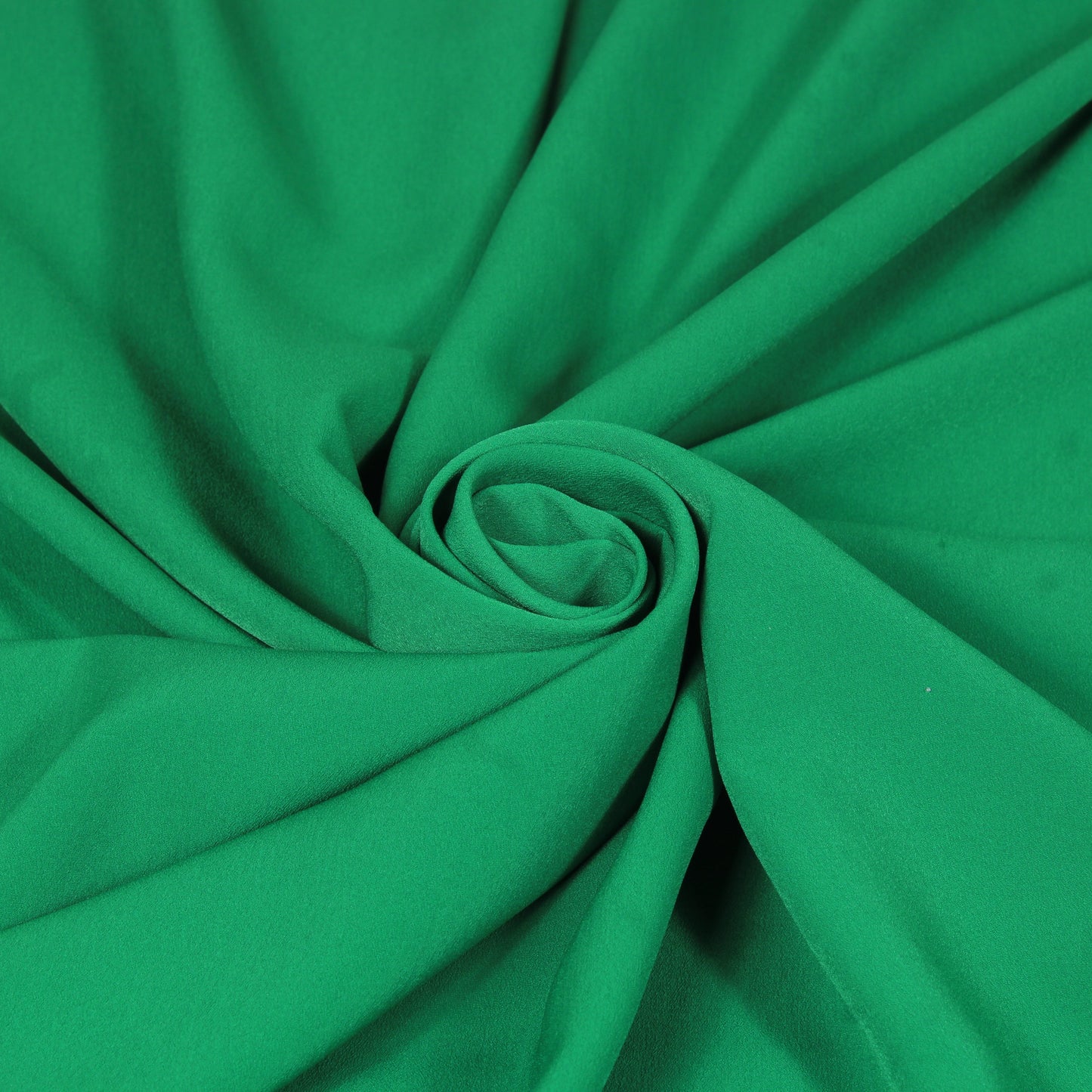 Tissu crêpe de chine - vert prairie - photo 1/4 | So Tissus