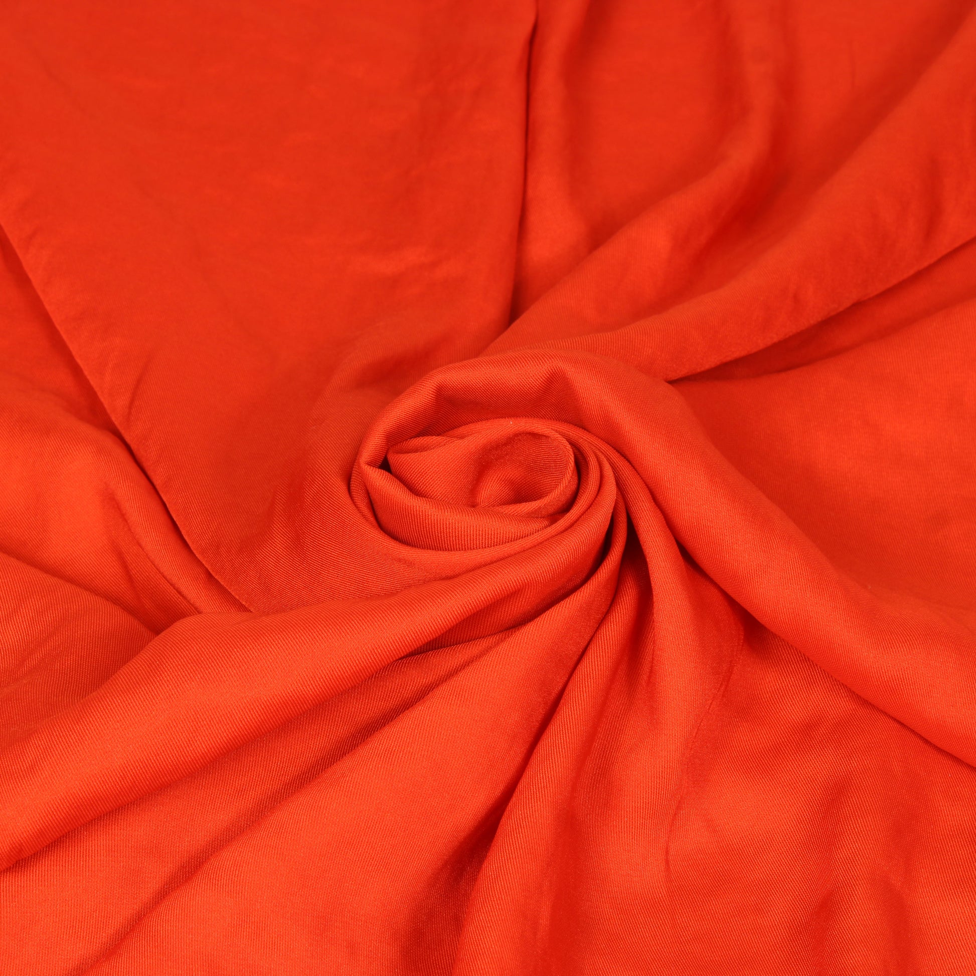 Tissu twill - rouge orangé - photo 1/4 | So Tissus