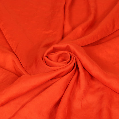 Tissu twill - rouge orangé - photo 1/4 | So Tissus