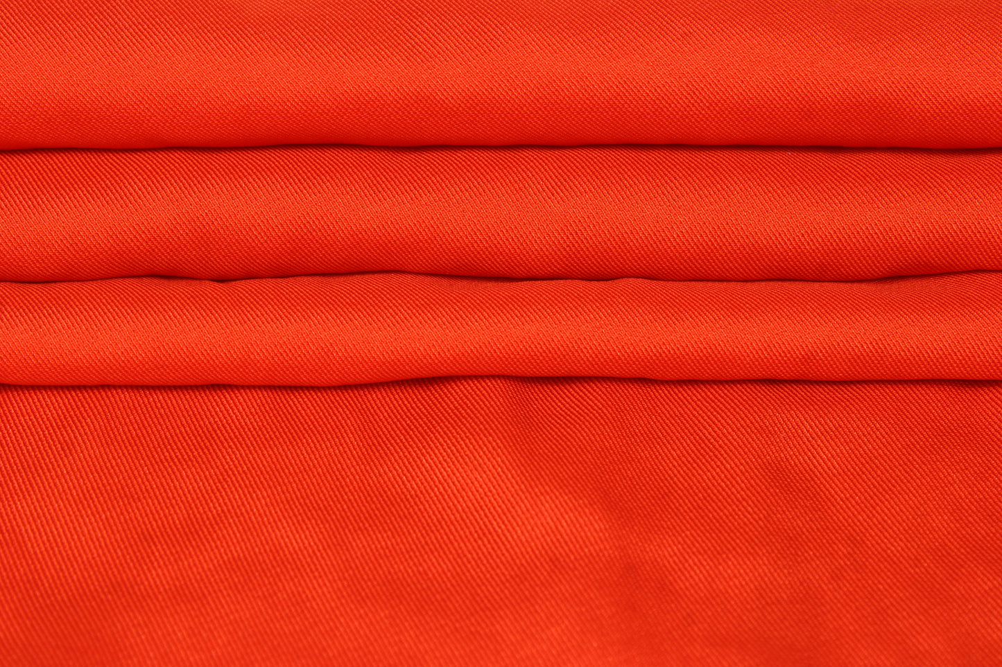 Tissu twill - rouge orangé - photo 2/4 | So Tissus