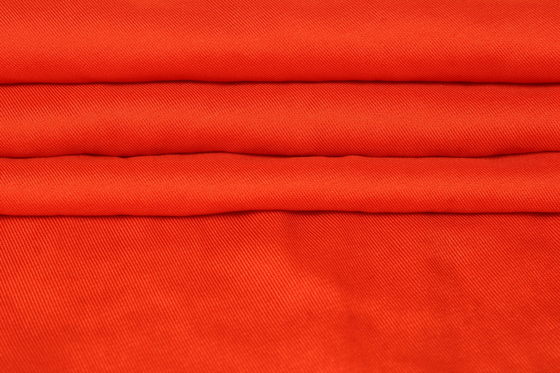 Tissu twill - rouge orangé - photo 2/4 | So Tissus