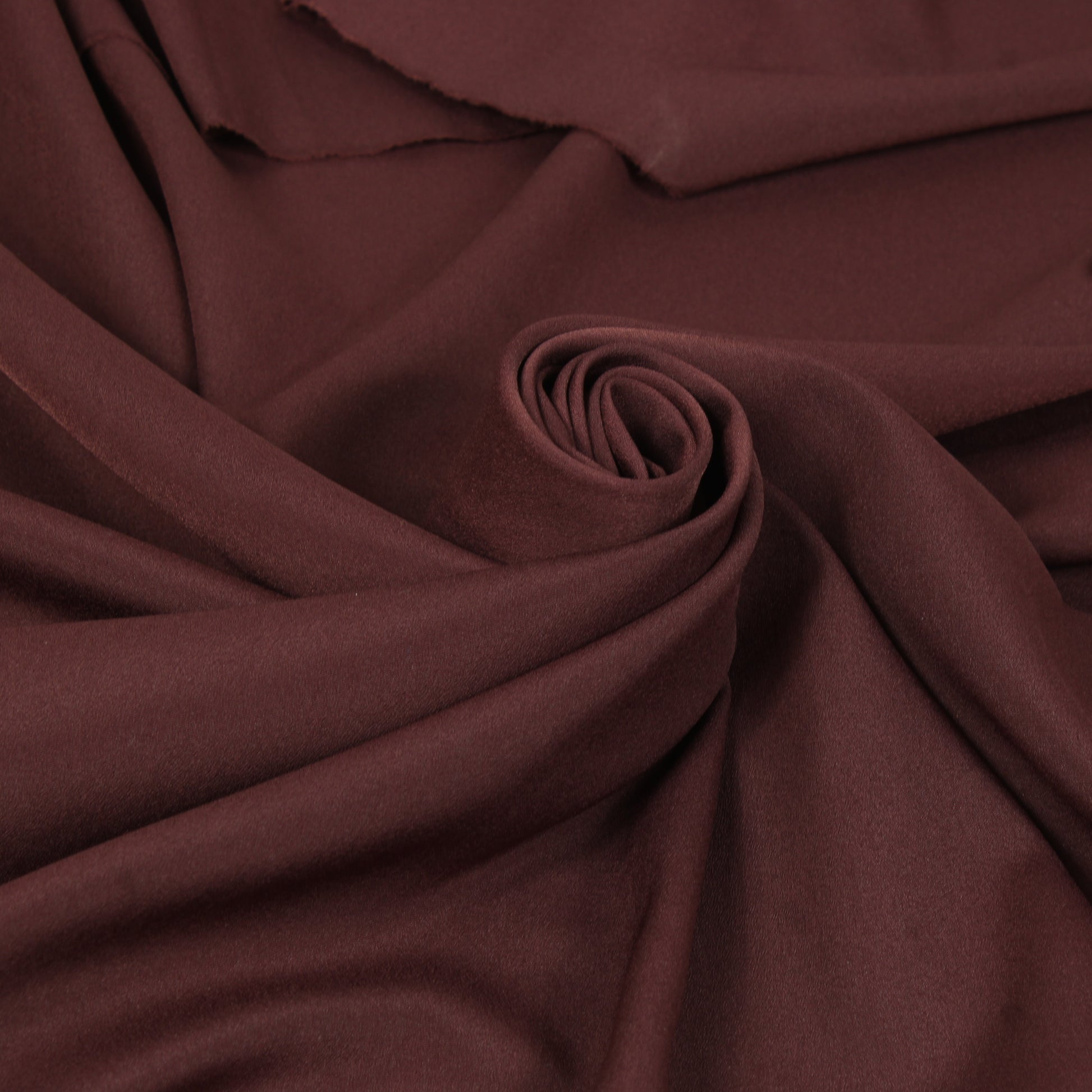 Tissu crêpe de chine - bordeaux - photo 1/4 | So Tissus