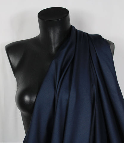 Tissu milano prestige - bleu marine - photo 4/4 | So Tissus