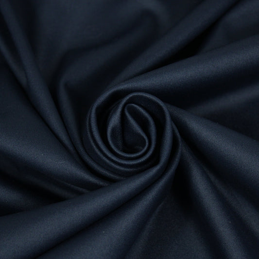 Tissu milano prestige - bleu marine - photo 1/4 | So Tissus