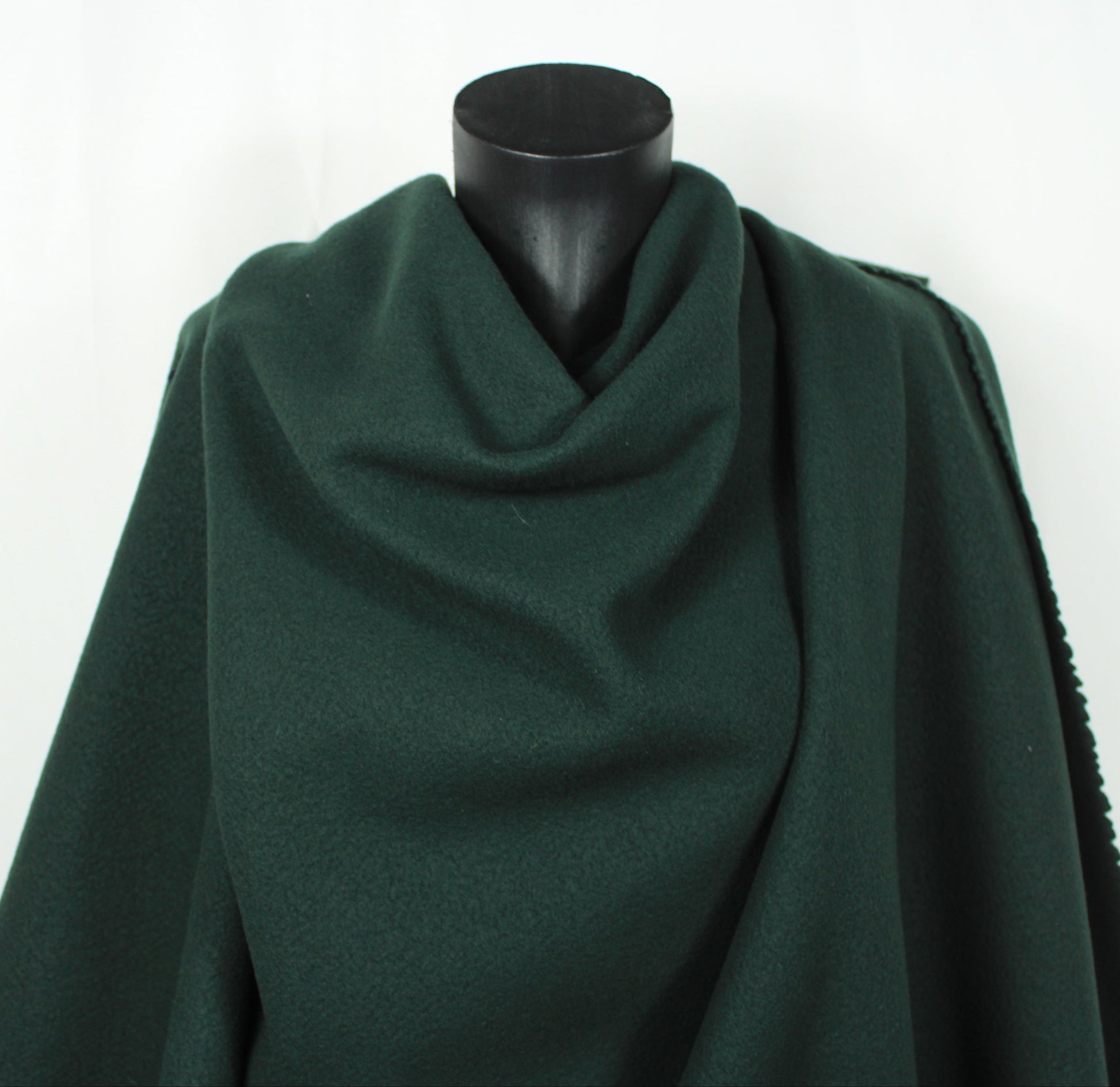 Tissu drap de laine - vert anglais - photo 4/4 | So Tissus