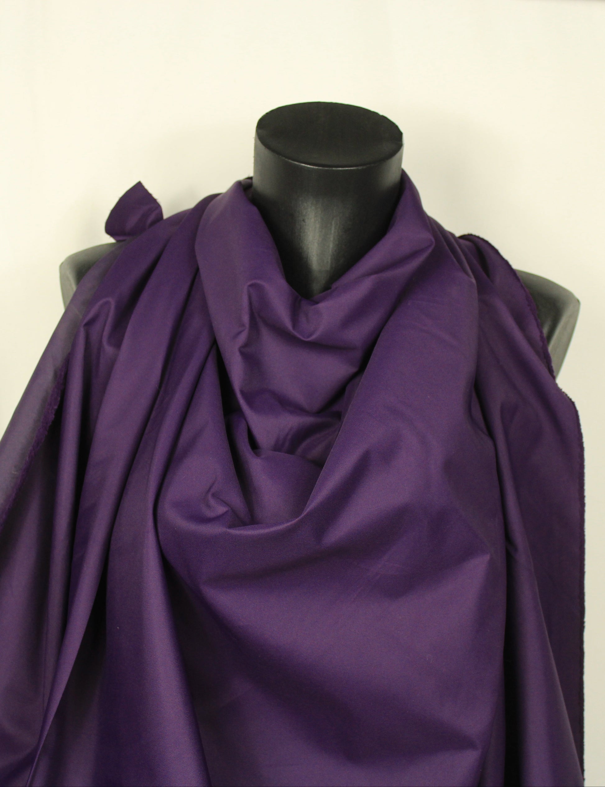 Tissu technique imperméable - violet foncé - photo 3/4 | So Tissus