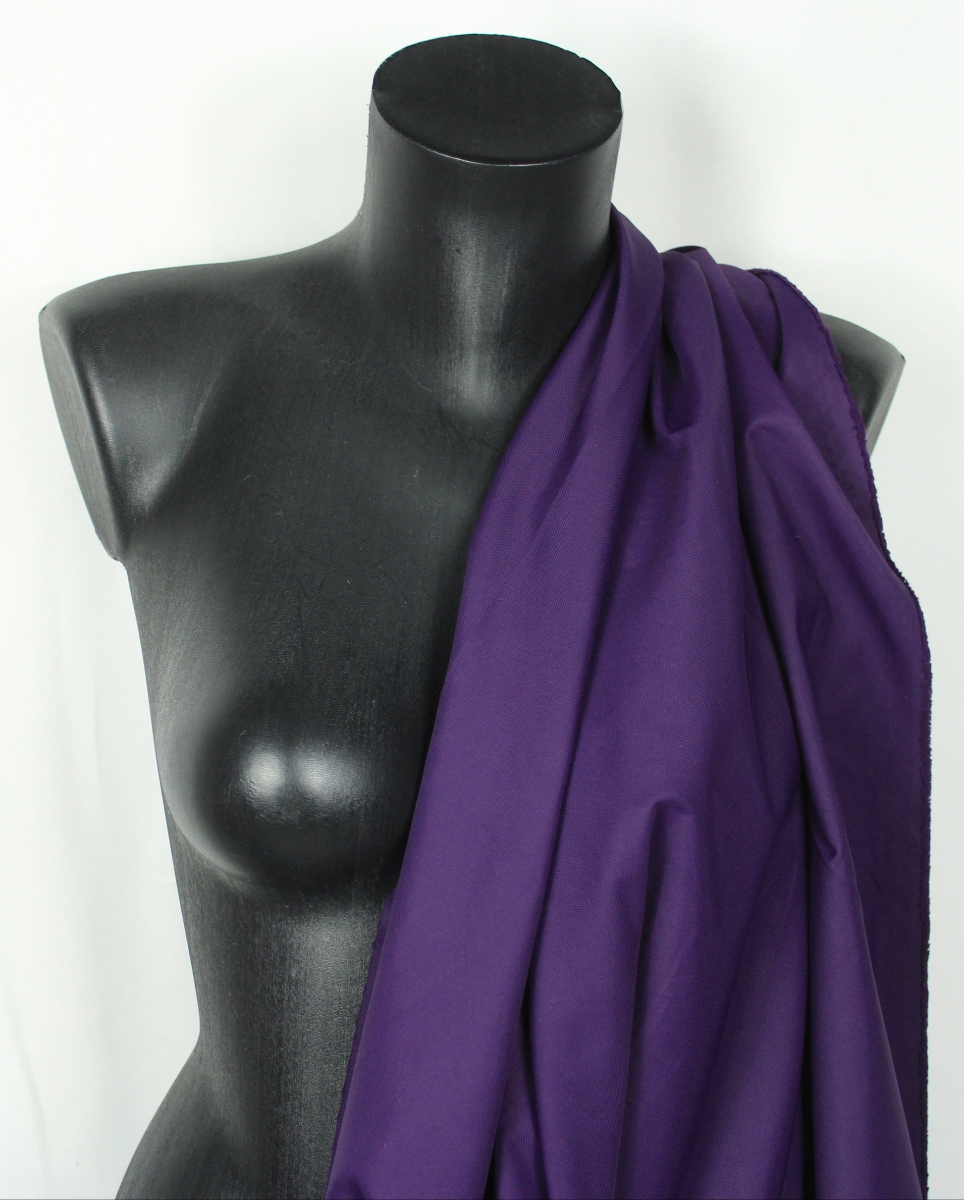Tissu technique imperméable - violet foncé - photo 4/4 | So Tissus