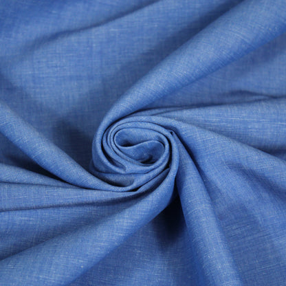 Tissu chambray  - bleu - photo 1/4 | So Tissus