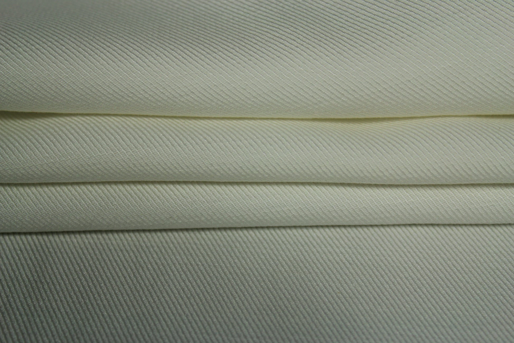 Tissu twill coton et lin - blanc - photo 2/4 | So Tissus