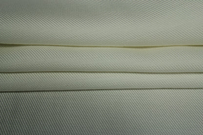 Tissu twill coton et lin - blanc - photo 2/4 | So Tissus