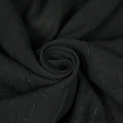 Tissu crêpon  - noir - photo 1/4 | So Tissus