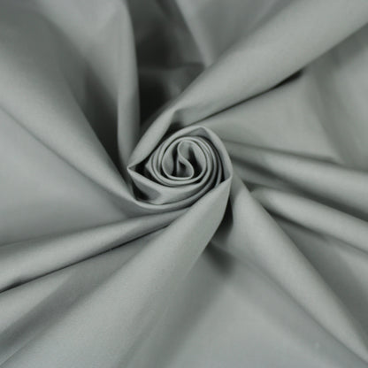 Tissu popeline de coton premium - gris perle - photo 1/4 | So Tissus