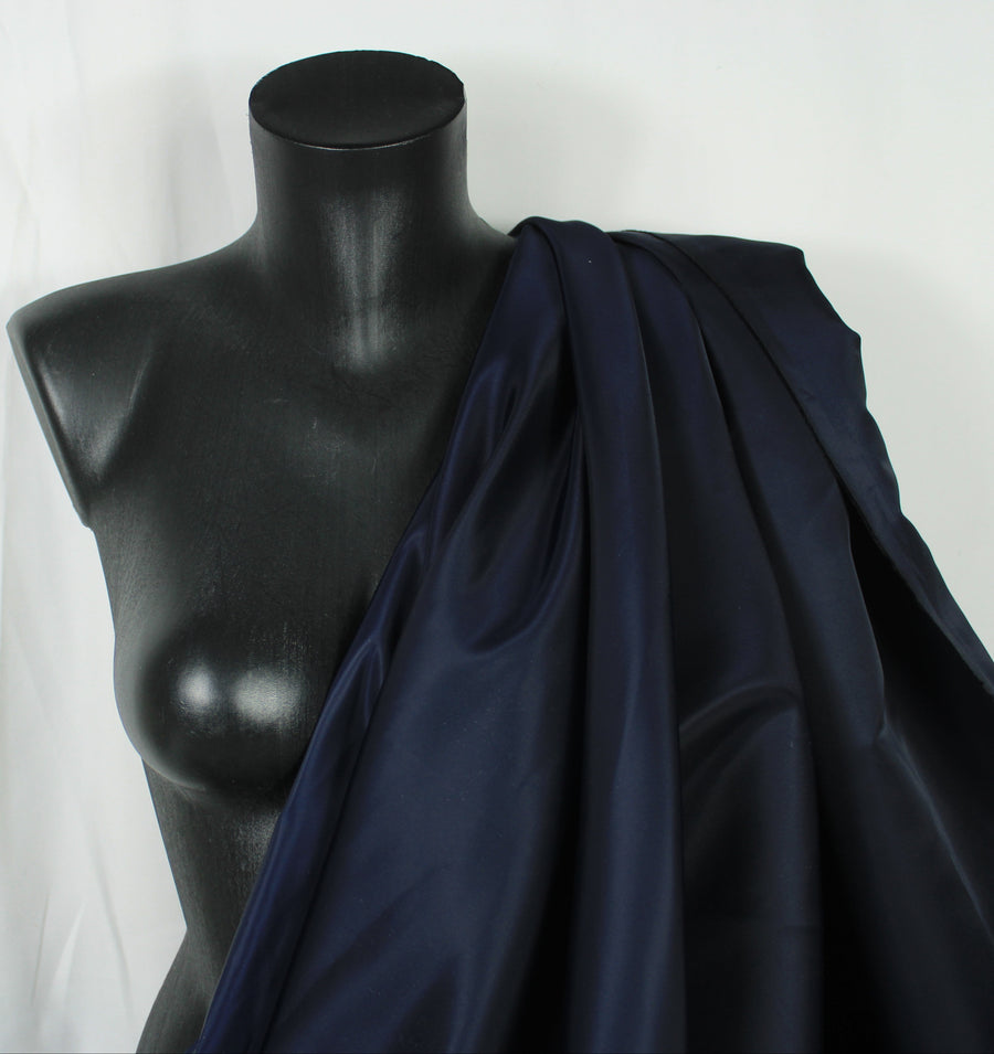 Tissu technique imperméable - bleu marine