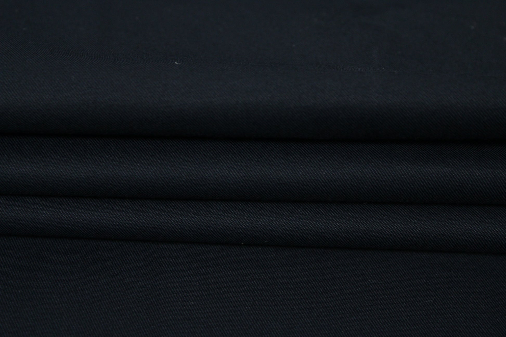 Tissu popeline de coton prestige stretch - bleu marine - photo 2/4 | So Tissus