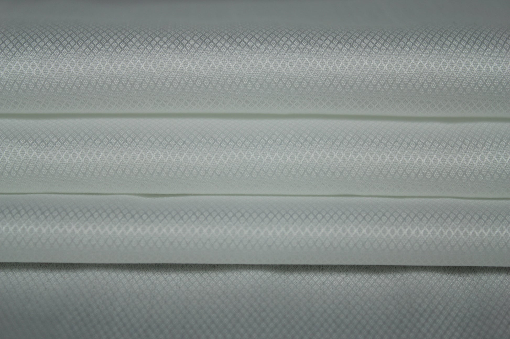 Tissu popeline piqué de coton prestige - blanc - photo 2/4 | So Tissus