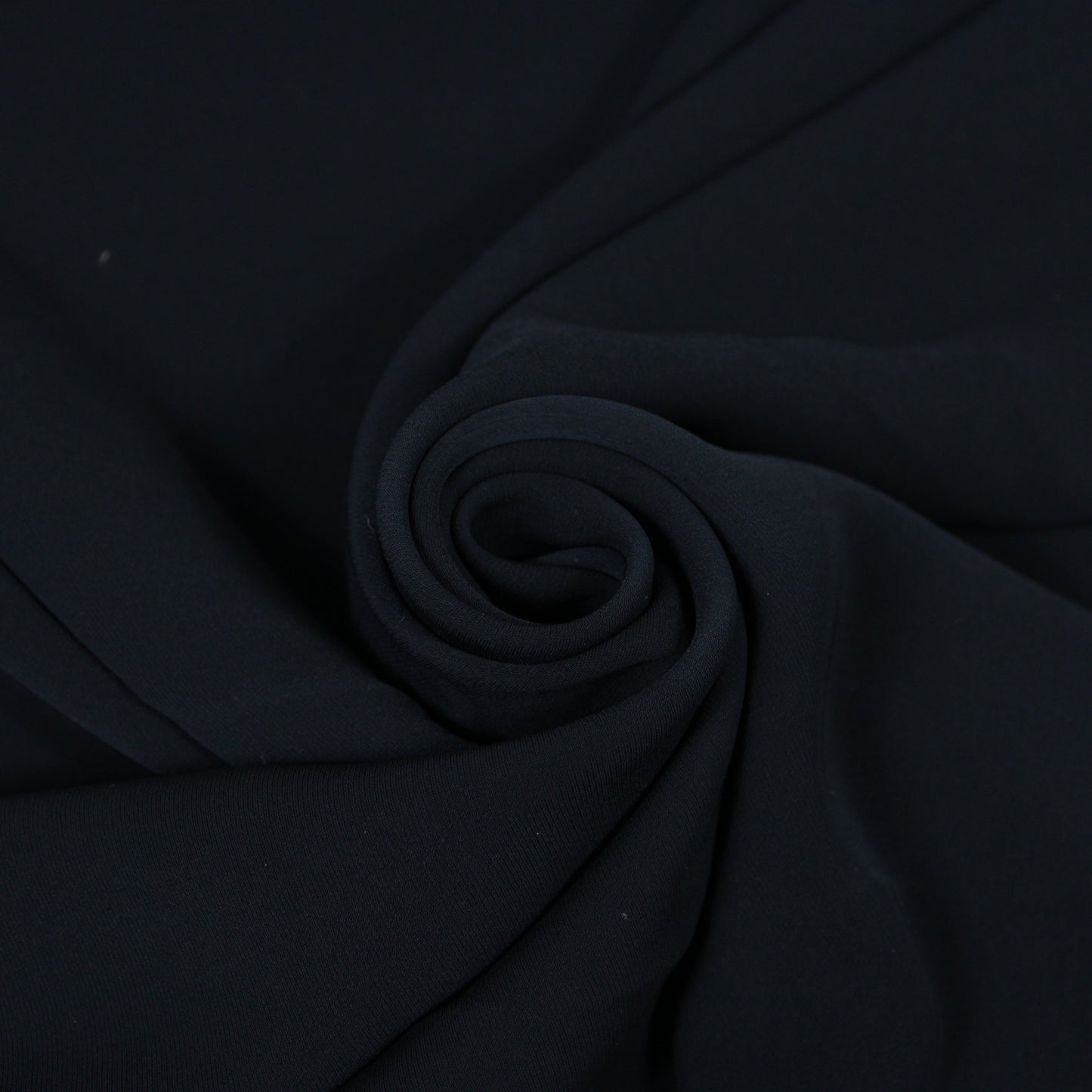 Tissu crepe stretch - bleu marine - photo 1/4 | So Tissus