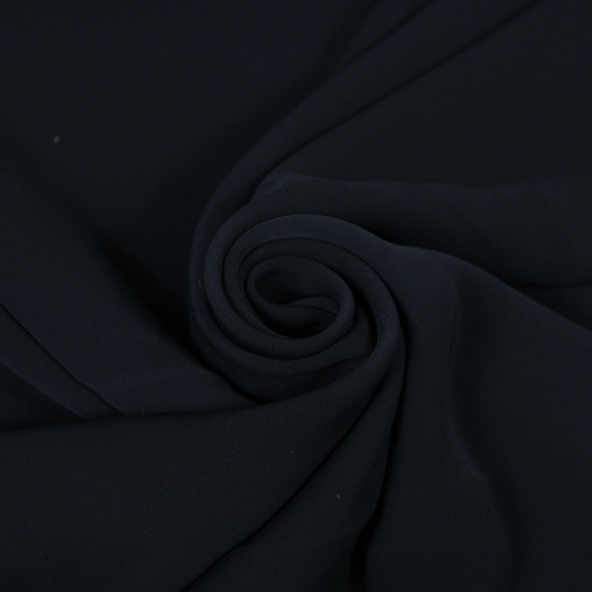 Tissu crepe stretch - bleu marine - photo 1/4 | So Tissus