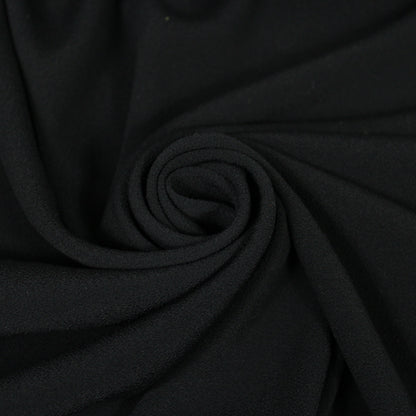 Tissu crêpe viscose - noir - photo 1/4 | So Tissus