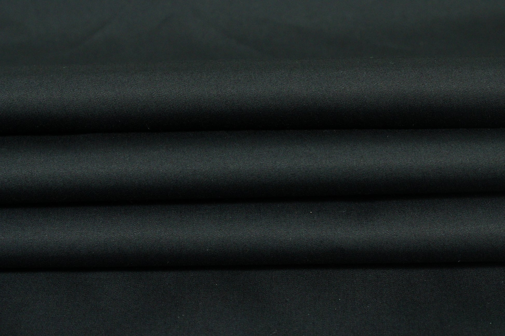 Tissu popeline de coton prestige - noir - photo 2/4 | So Tissus