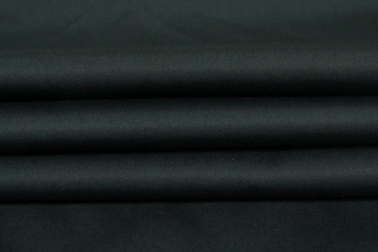 Tissu popeline de coton prestige - noir - photo 2/4 | So Tissus