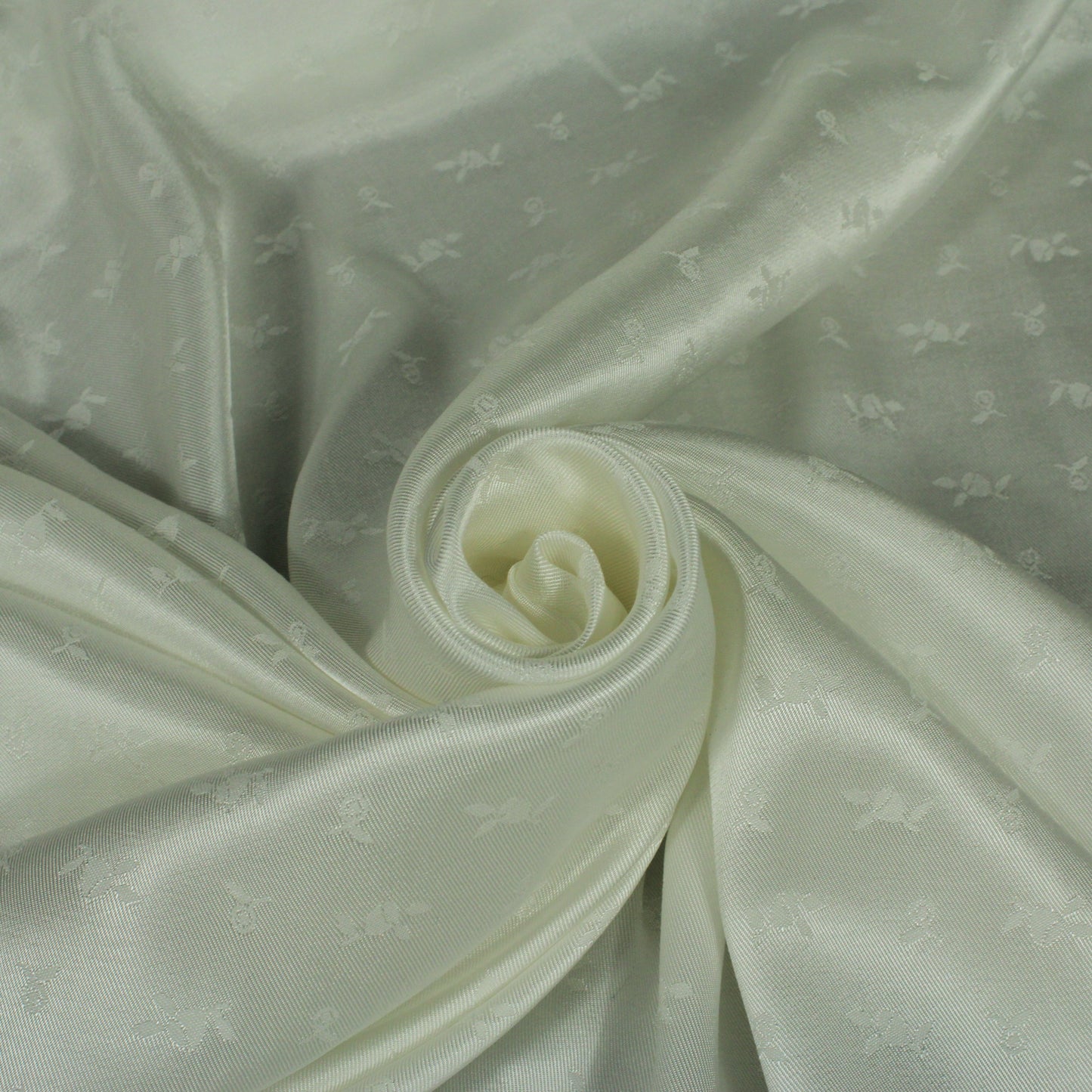 Tissu twill viscose - effet brodé - blanc - photo 1/4 | So Tissus