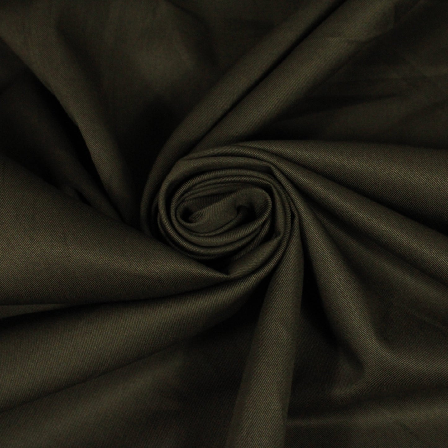Tissu popeline de coton  - marron foncé - photo 1/4 | So Tissus