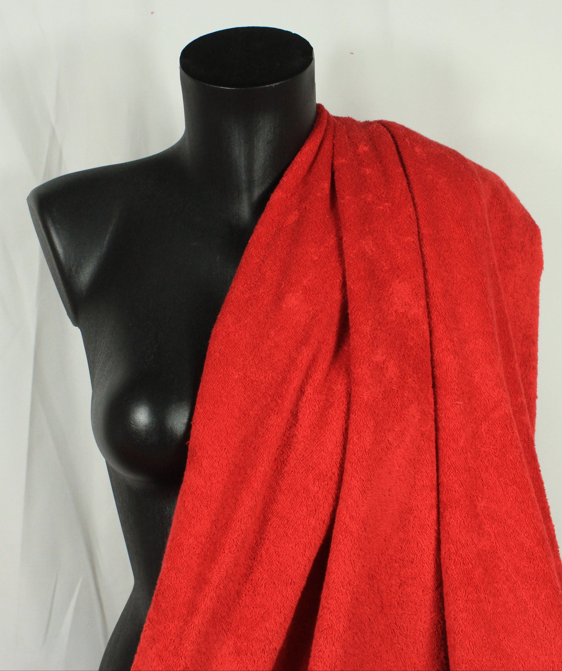 Tissu éponge - rouge - photo 3/4 | So Tissus
