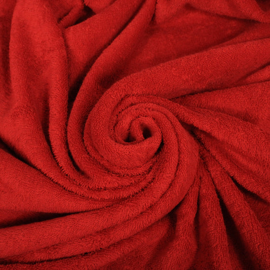 Tissu éponge - rouge - photo 1/4 | So Tissus