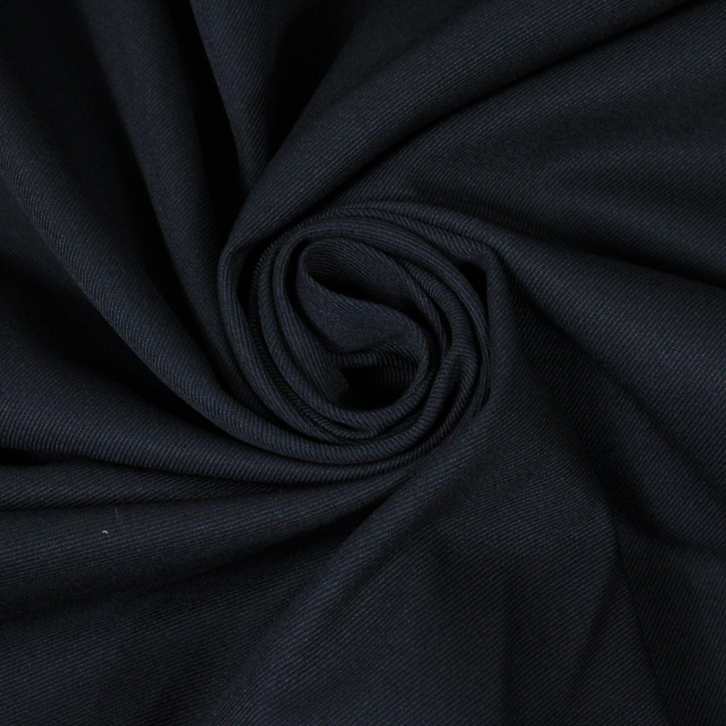Tissu gabardine de coton - bleu marine - photo 1/4 | So Tissus