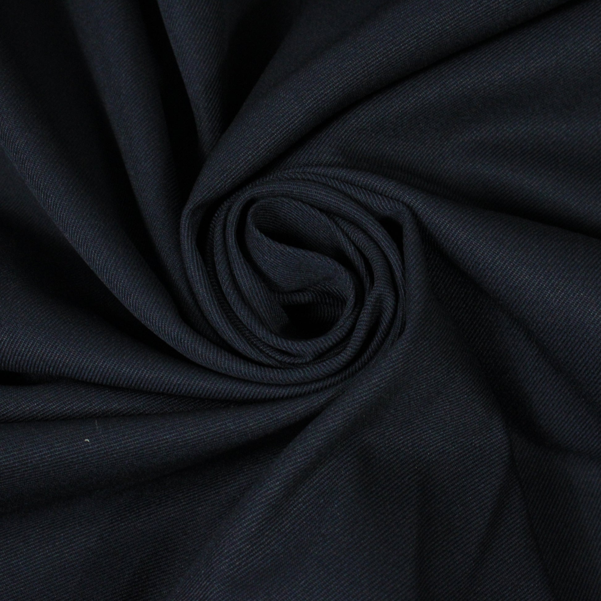 Tissu gabardine de coton - bleu marine - photo 1/4 | So Tissus