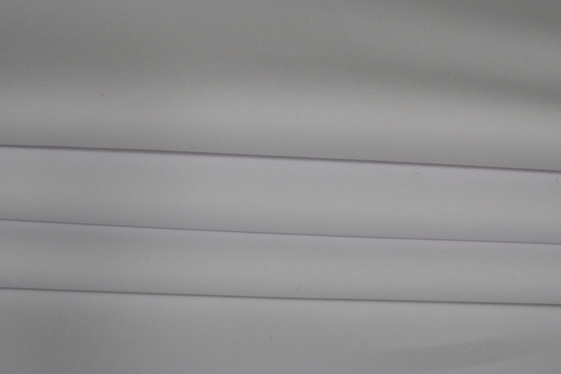 Tissu coton stretch prestige - blanc - photo 2/4 | So Tissus