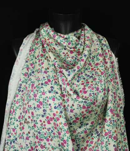 Tissu satin de viscose - imprimé petites fleurs roses - photo 3/5 | So Tissus