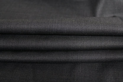 Tissu laine froide stretch - gris anthracite - photo 2/4 | So Tissus