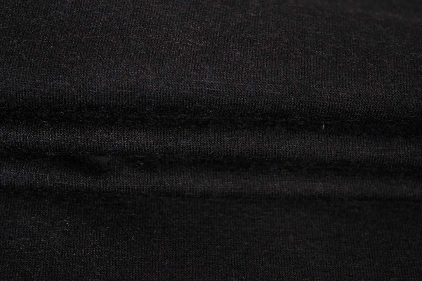 Tissu jersey de laine - noir - photo 2/4 | So Tissus