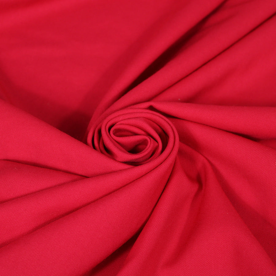 Tissu laine froide - framboise